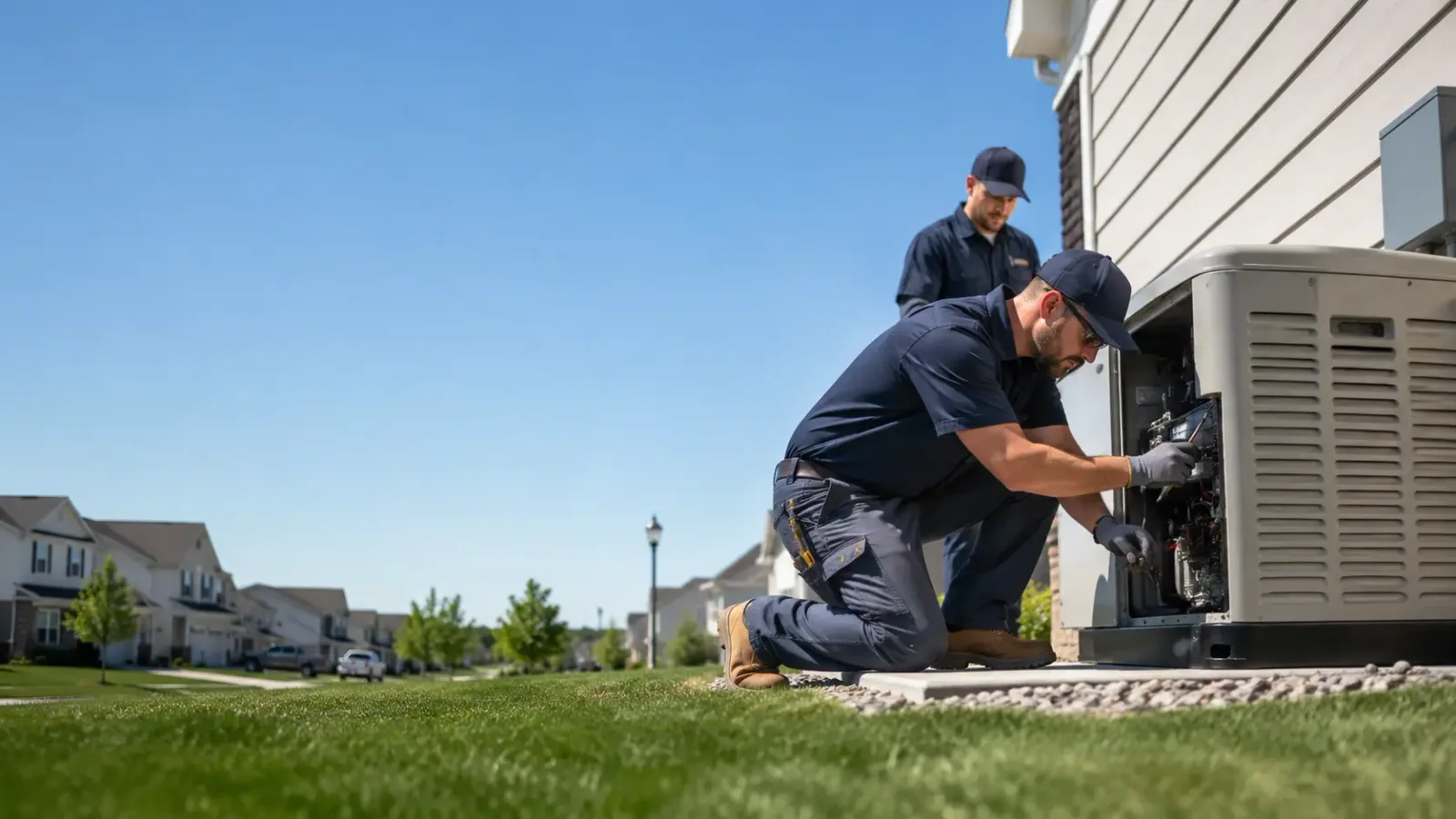 Generator Installation in Middle Point, OH